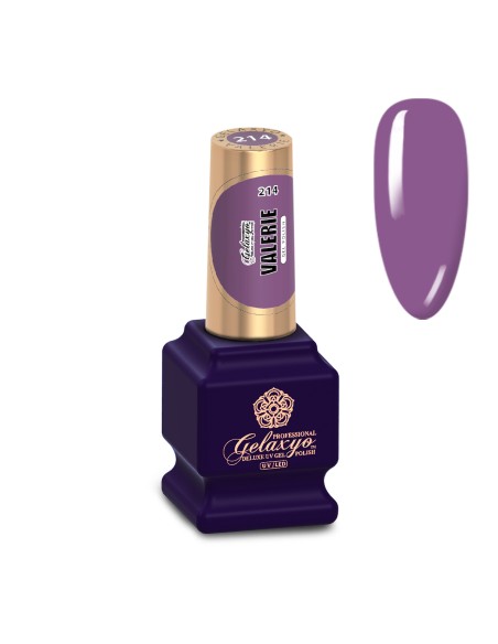 Oja Semipermanenta Gel Polish Violet Gelaxyo Valerie 214 - 7 ml