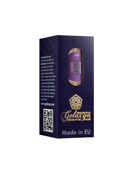 Oja Semipermanenta Gel Polish Violet Gelaxyo Valerie 214 - 7 ml