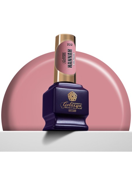 Oja Semipermanenta Gel Polish Nude Gelaxyo Hannah 222 - 7 ml