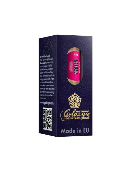 Oja Semipermanenta Gel Polish Roz Gelaxyo Azalea 236 - 7 ml