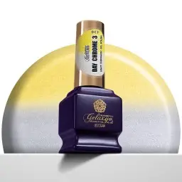 Oja Semipermanenta Gel Polish Alba/Galbena Gelaxyo Day...