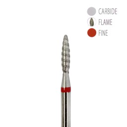 BIT DIAMANTAT - TORNADO - FLACARĂ ROȘU 2x10mm