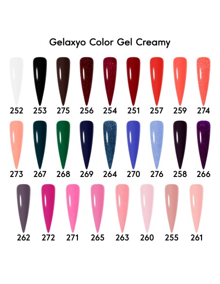 Gel Color Gelaxyo Creamy 263