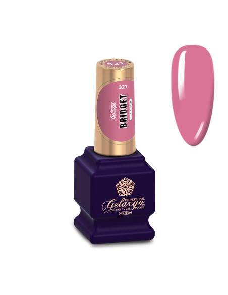 Oja Semipermanenta Gel Polish Roz Gelaxyo Bridget 321 - 7 ml