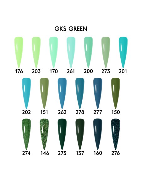 Oja Semipermanenta Gel Polish Verde Gelaxyo Ivanka 160 - 7 ml