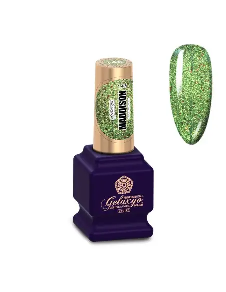 Oja Semipermanenta Gel Polish Verde Gelaxyo Maddison 146 - 7 ml