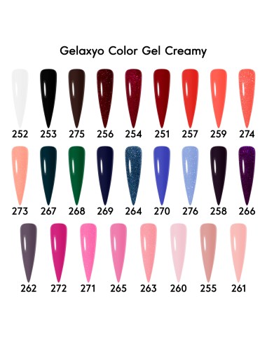 Gel Color Gelaxyo Creamy 275