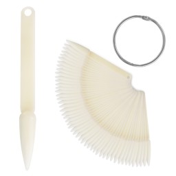 MOSTRAR NATUR STILETTO PENTRU LACURI DE UNGHII 50buc.