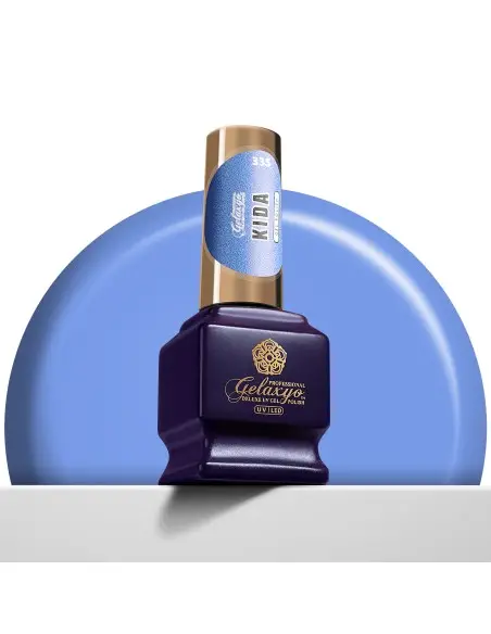 Oja Semipermanenta Gel Polish Albastra Gelaxyo Kida 335 - 7 ml
