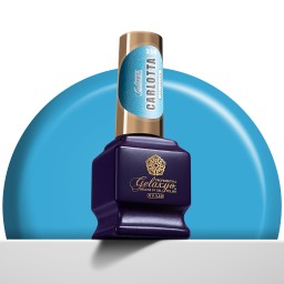 Oja Semipermanenta Gel Polish Albastra Gelaxyo Carlotta...