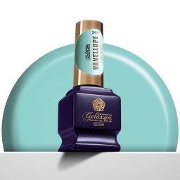 Oja Semipermanenta Gel Polish Turcoaz Gelaxyo Vanellope...