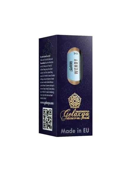 Oja Semipermanenta Gel Polish Albastra Gelaxyo Wendy 343 - 7 ml