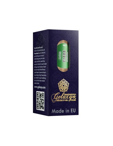 Oja Semipermanenta Gel Polish Verde Gelaxyo...