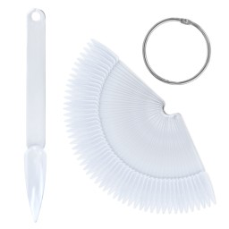 MOSTRAR TRANSPARENT STILETTO PENTRU LACURI DE UNGHII 50buc.