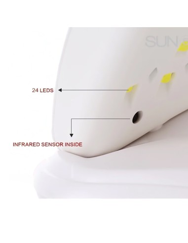 BEST PRICE SUN5 DUAL LIGHT 365 + 405 nm 48W PINK