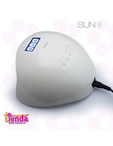 LAMPA SUN5 DUAL LED 365 + 405 nm 48W ALBĂ