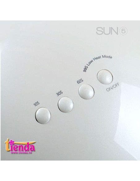 LAMPA SUN5 DUAL LED 365 + 405 nm 48W ALBĂ LAMPA SUN5 DUAL LED 365 + 405 nm 48W ALBĂ