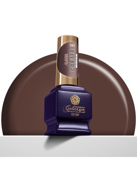 Oja Semipermanenta Gel Polish Cafenie Gelaxyo Carter 301 - 7 ML