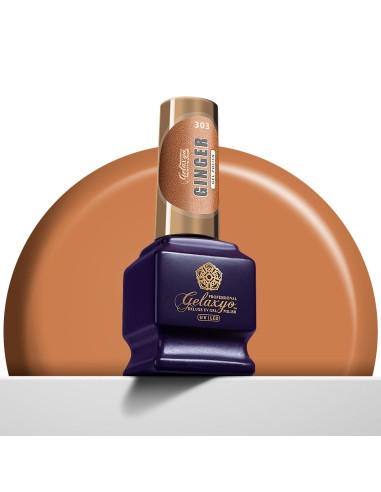 Oja Semipermanenta Gel Polish Maro Gelaxyo Ginger 303 - 7 ml