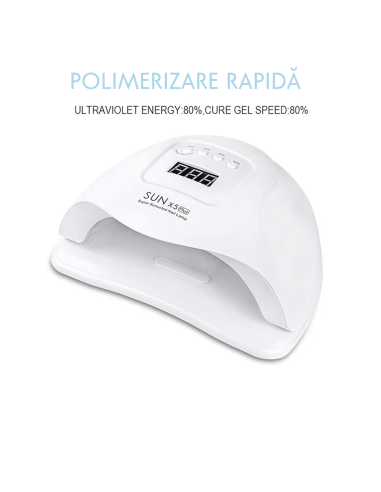 SUN X5 PLUS DUAL LIGHT 365 + 405 nm 72W WHITE