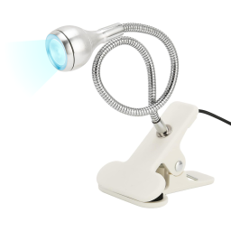 LAMPĂ UV-LED CU BRAȚ FLEXIBIL SILVER 2