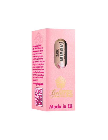 Gelaxyo Rubber Base NUDE 08 - Hema Free  7ml