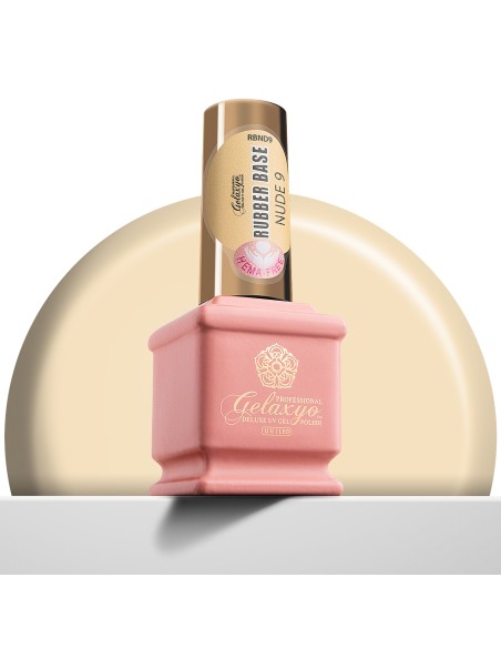 Gelaxyo Rubber Base NUDE 09 - Hema Free 15ml