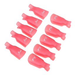 SET CLIPSURI SOAK-OFF REUTILIZABILE 10BUC