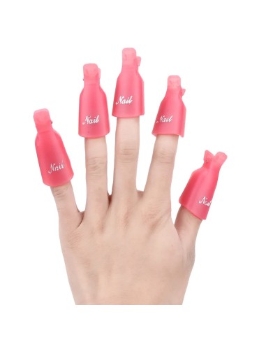 SET CLIPSURI SOAK-OFF REUTILIZABILE 10BUC