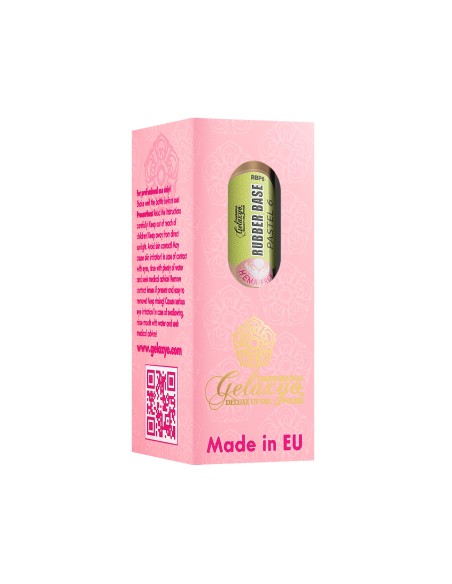 Gelaxyo Rubber Base PASTEL 06 - Hema Free  7ml
