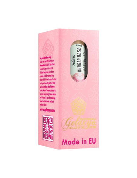 Gelaxyo Rubber Base PASTEL 10 - Hema Free 15ml