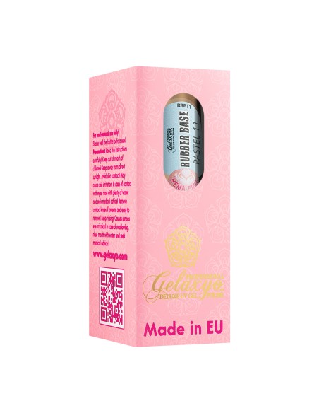 Gelaxyo Rubber Base PASTEL 11 - Hema Free 15ml