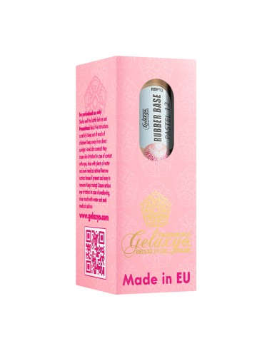 Gelaxyo Rubber Base PASTEL 12 - Hema Free 15ml