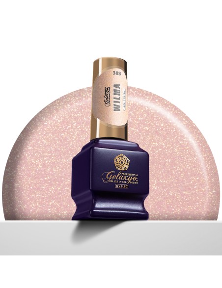 Oja Semipermanenta Gel Polish Roz Gelaxyo Wilma 388 - 7 ml
