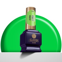 Oja Semipermanenta Gel Polish Verde Gelaxyo Lima 396 - 7 ml