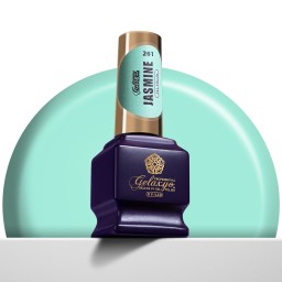 Oja Semipermanenta Gel Polish Turcoaz Gelaxyo Jasmine 261...