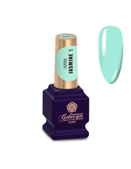 Oja Semipermanenta Gel Polish Turcoaz Gelaxyo Jasmine 261 - 7 ml