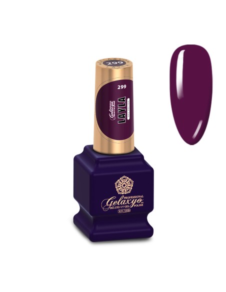 Oja Semipermanenta Gel Polish Violet Gelaxyo Layla 299 - 7 ml