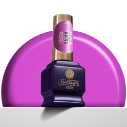 Oja Semipermanenta Gel Polish Violet Gelaxyo Anna 324 - 7 ml