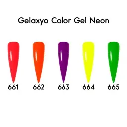 Gel Color Gelaxyo Neon 662 2
