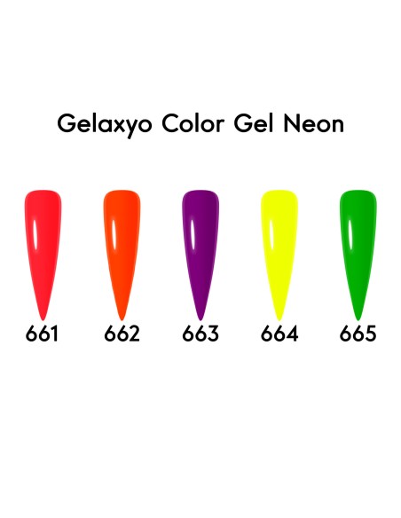 Gel Color Gelaxyo Neon 665