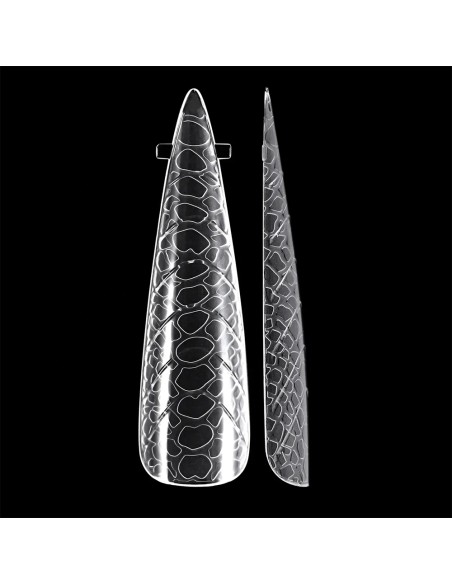 LIQUID TIPS STILETTO - SNAKE EFFECT