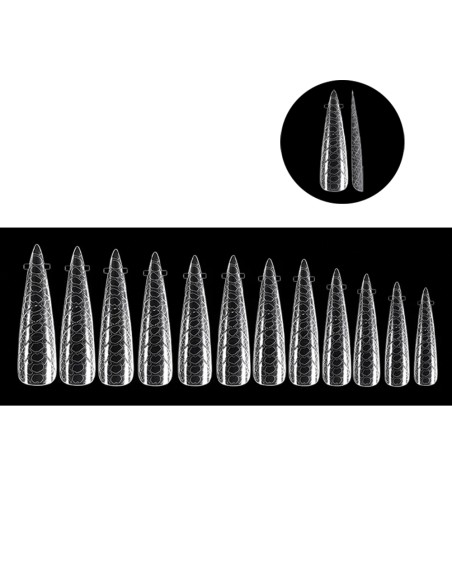 LIQUID TIPS STILETTO - SNAKE EFFECT