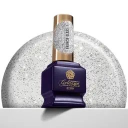 Oja Semipermanenta Gel Polish French Glass Gelaxyo 01- 7 ml