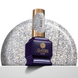 Oja Semipermanenta Gel Polish Argintie Gelaxyo Vegas 01 -...