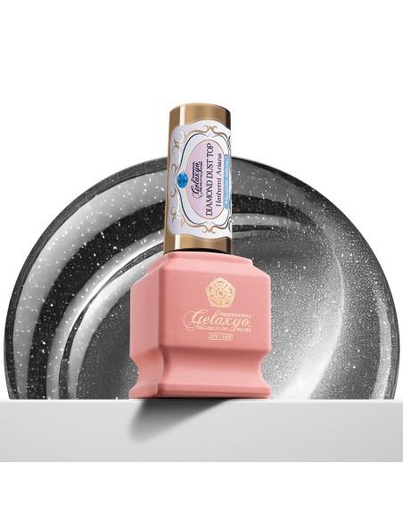 GELAXYO DIAMOND DUST TOP MOONLIT SILVER 7ml ARIANA HASHEMI GELAXYO DIAMOND DUST TOP MOONLIT SILVER 7ml ARIANA HASHEMI