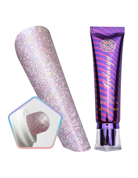 GELAXYO  XOXO ANNELISA - POLYACRYL GLITTER PINK 30ml
