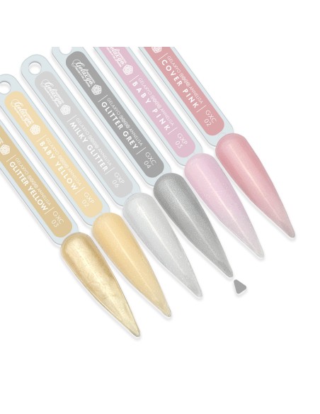 GELAXYO XOXO ANNELISA - POLYACRYL GLITTER GREY 30ml