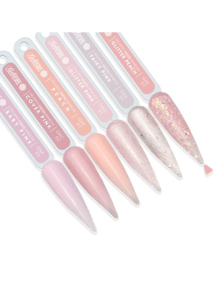 GELAXYO XOXO ANNELISA - POLYACRYL GLITTER PEACH 30ml