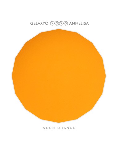 GELAXYO XOXO ANNELISA -  POLYACRYL NEON ORANGE...
